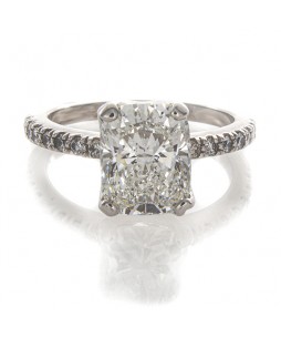 CUSHION CUT DIAMOND 3.03 CT