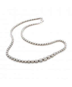 BRILLIANT CUT TENNIS NECKLACE