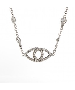 DIAMOND "EYE NECKLACE