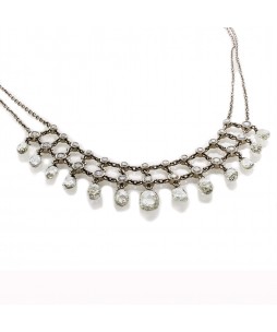 PLATINUM BRIOLETTE NECKLACE