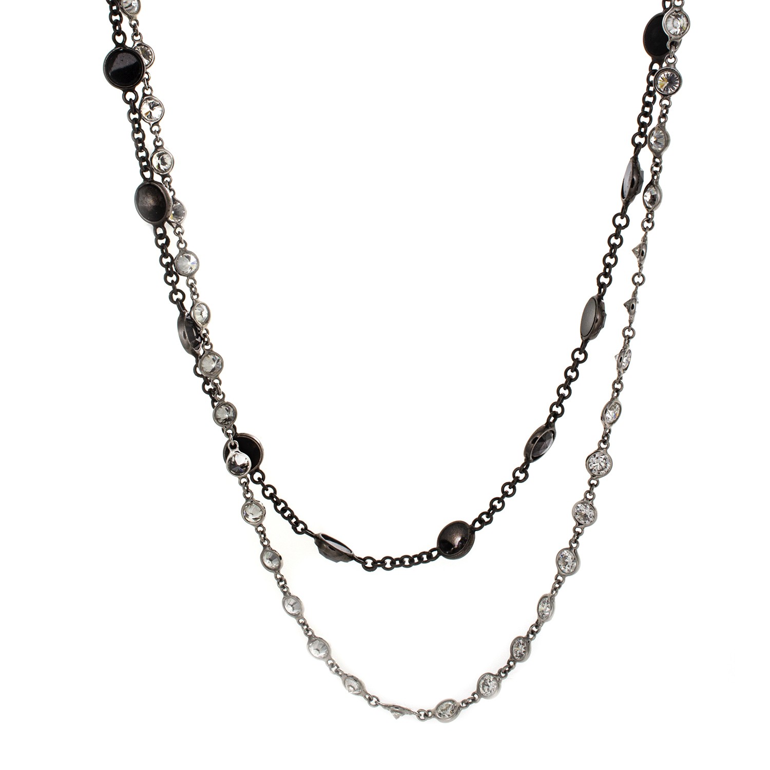 BLACK DIAMOND NECKLACE