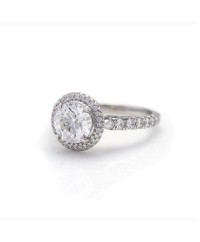 HALO BRILLIANT CUT DIAMOND 1.50 CT