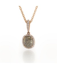 FANCY COLOR OVAL DIAMOND 1.69 CT