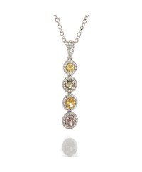FANCY COLOR DIAMOND PENDANT