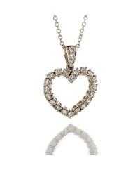 HEART DIAMOND PENDANT