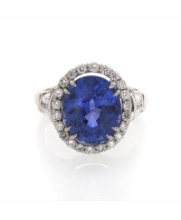 OVAL SAPPHIRE 6.03 CT