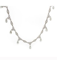 BRIOLETTE DIAMOND NECKLACE