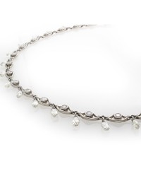 BRIOLETTE DIAMOND NECKLACE