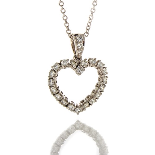 HEART DIAMOND PENDANT